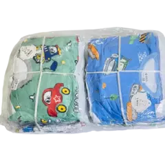 PJ07375-I-men pijama frizado bebe varon | Cantidad minima de compra 3 - Lenceria marina