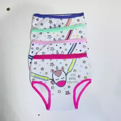 DLP783-Pañalera Frente Estamp. Cint. Pom Pom | Cantidad mínima de compra 3 - Lenceria marina