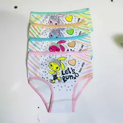 DLN819-Bombacha de Nena Color Tela Estamp. Modelos Varios | Cantidad mínima de compra 3 - comprar online
