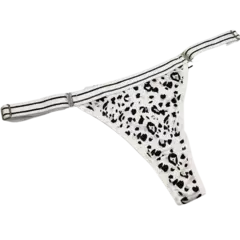 LO26169-Marca: Lovely |LESS REGULABLE ESTAMPADO ANIMAL PRINT BADERITA DE HUESO | Cantidad mínima de compra 3 en internet