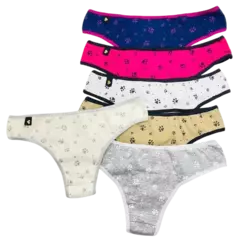 BO759-COLALES ESTAMPADO ALGODÓN LYCRA | Cantidad mínima de compra 3 - comprar online