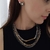 MIX COLAR DUNA + COLAR GRAFITE COM DOURADO - comprar online