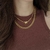 COLAR LETRA INICIAL MINIMALISTA - Dummor
