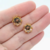 BRINCO PONTO DE LUZ DOURADO - comprar online