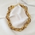 COLAR TRAMADO DOURADO - comprar online