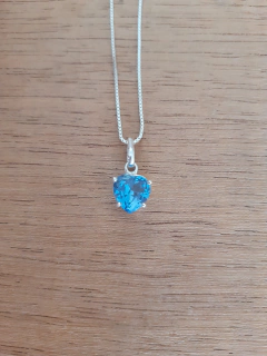 Colar Coração zirconia 5