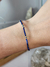 Pulseira de pedra lapis lazuli