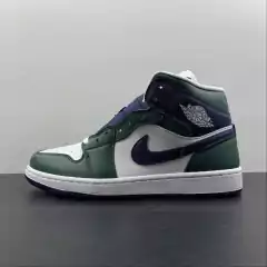 Nike Air Jordan 1 MID - Green and Navy