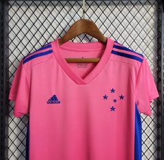 Camisa Cruzeiro 22/23 Outubro Rosa - Versão Feminina - comprar online