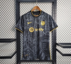 Camisa Barcelona 23/24 Edição Especial Black Gold