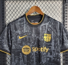 Camisa Barcelona 23/24 Edição Especial Black Gold - comprar online