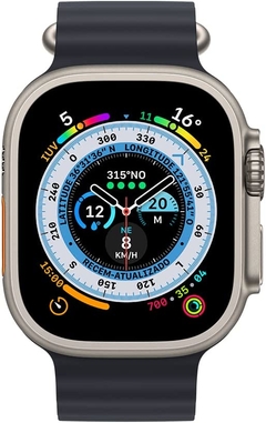 Smart Watch IWO W68 - Pulseira Oceano Silicone na internet
