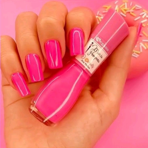 Esmalte Maria Pomposa Pink Mallow Vegano 15 Free