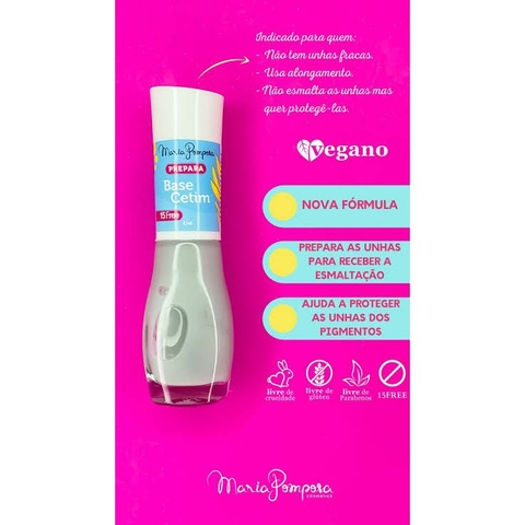 Esmalte Maria Pomposa Base Cetim
