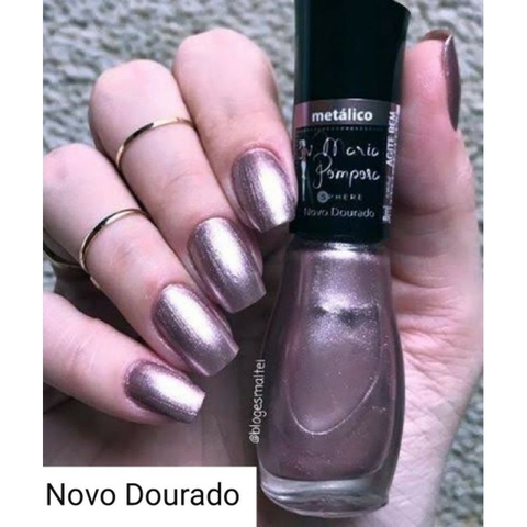 Esmalte Maria Pomposa Novo Dourado