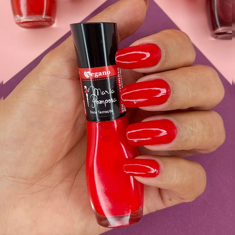 Esmalte Maria Pomposa Doce Tentação Vegano 15 Free