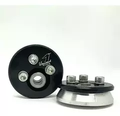 CAMBER PLATE VW G1 DESLOCADO UNIQUE - PRETO