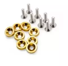 KIT ARRUELA ACABAMENTO DOURADO