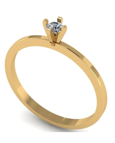 Anel Solitário Espanhol - 7 pontos - comprar online