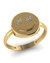 Anel Sorriso com zircônias