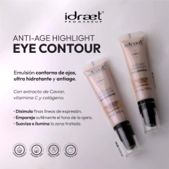 Caviar Highlight Eye Contour Contorno de Ojos Anti-Age Hidratante con Color 15 g (Tono: HC10 Enhance) IDRAET