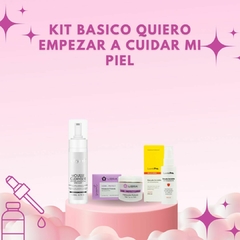 kit básico quiero empezar a cuidar mi piel.