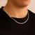 Corrente piastrine 3mm 50cm - comprar online
