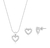 Conjunto coração vazado - comprar online