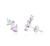Brinco Earcuff gotas coloridas - comprar online