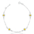 Pulseira 4 flores