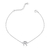 Pulseira com inicial cravejada - comprar online