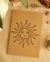 Caderno capa kraft - Sol - comprar online