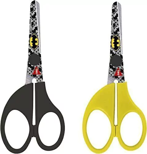 Tesoura Escolar Lâmina Decorada Batman