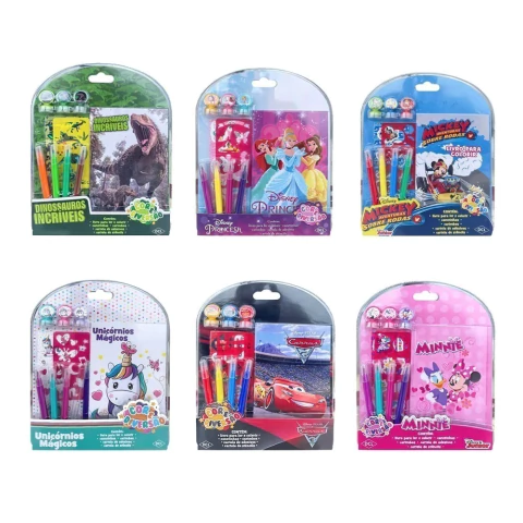 Kit Para Colorir 10 Peças DCL Editora