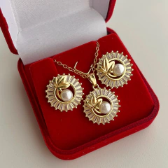 Conjunto circular zircônias