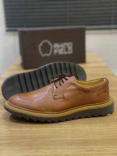 Sapato Derby Tratorado Couro Rf - Havana Ref.rf8006