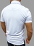 Camisa Polo Piquet Botão Embutido Sallo - Branca Ref:10101147 - STATUS FOR MAN