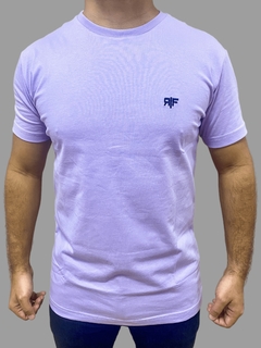 T-shirt Básica Lisa Rf Rhino Field - Lilás Ref.rf0203