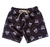 Short Mauricinho Tactel C/ Elastano - Preto Caveira na internet