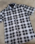 Camisa Social Xadrez Manga Curta Rf - Cinza Ref.30111 na internet