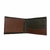 Carteira Dupla Couro Fosco Masculina Romano - Café / Madeira Ref.cm22021 - STATUS FOR MAN