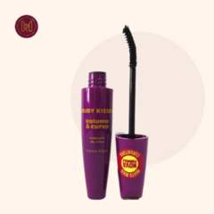 Máscara de Cílios Volume & Curva À Prova D’água 12g - Ruby Kisses - Cor Preto