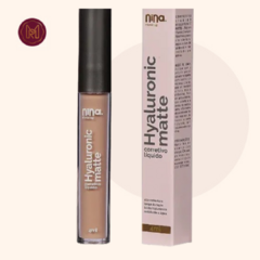 CORRETIVO LIQUIDO HYALURONIC MATTE COR 4 - NINA MAKEUP