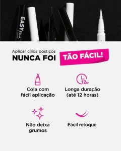Cola para Cílios Postiços Delineadora Easy Pen Incolor - i-Envy by Kiss New York na internet