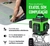 Imagem do Nível Laser 12 Linhas Verde 40m Recarregável C/ Controle Pro