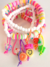 Pulseras Souvenirs Happy Confetti x 20 unidades - Flores Felices