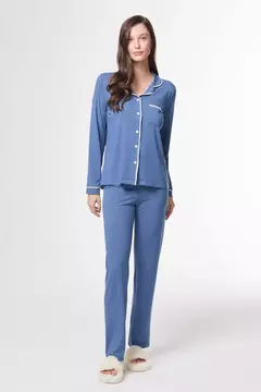 Pijama Americano Liso Viscolycra - comprar online