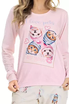 Pijama Love Pets - Imagine Pijamas e Sonhos