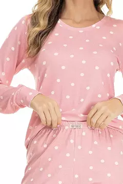 Pijama Poá Viscolycra Fechado na internet