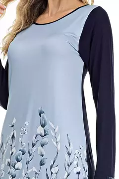 Camisola floral manga longa - comprar online